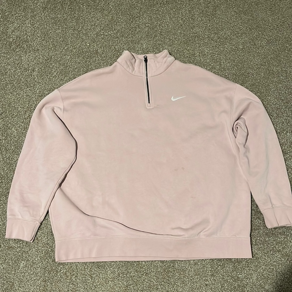 Nike Women's Sportswear 1/4 Zip Fleece Pullover